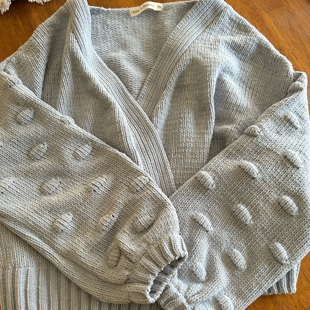 Pretty Light Blue Sweater - Picture 1 of 7
